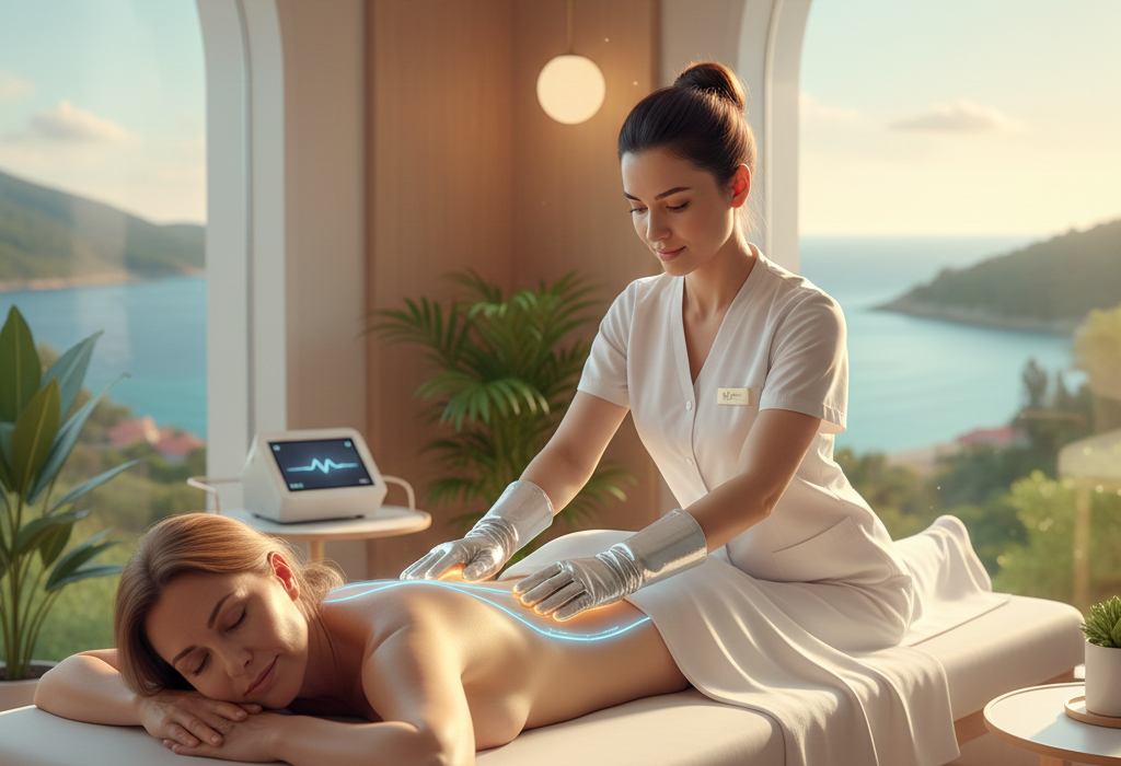 Fethiye meridyen terapi ile bel ve boyun fıtığı uygulaması