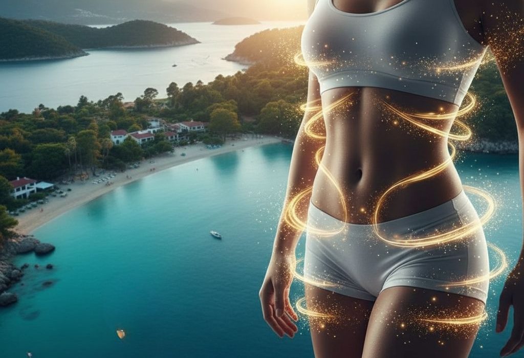 Fethiye meridyen terapi ile bölgesel incelme ve sıkılaşma uygulaması.