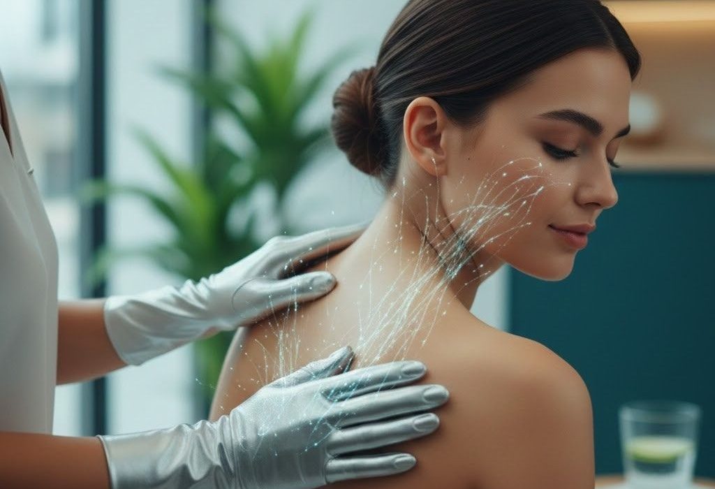 Meridyen terapi detoks ve gümüş eldiven ile lenfatik arınma seansı